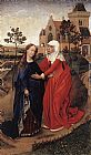 Rogier van der Weyden Visitation painting
